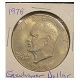 1974 Eisenhower Dollar