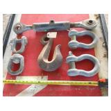 lg top l ink, clevis &  hook
