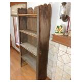 Primitive shelf 35x12x72" H