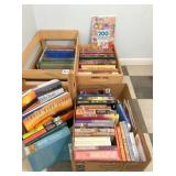 3 boxes of books