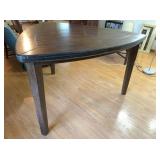 Triangle Wood Table
