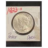1923 S Silver Peace Dollar