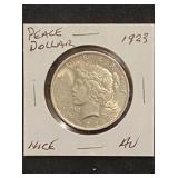 1923 Silver Peace Dollar