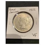 1922 Silver Peace Dollar