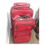 3 pc - Red Luggage