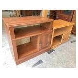 Swivel Top Stand 31x20x23" H & 1-Stand 33x20x29" H