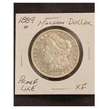 1889 O Morgan Silver Dollar