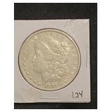1885 Morgan Silver Dollar