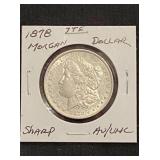 1878 Morgan Silver Dollar