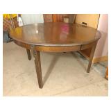 Diningroom Table 54" dia  & 9" leaf