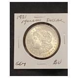 1921 Morgan Silver Dollar