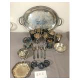 Group of Silver Plate Items