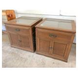 2-end tables 24x24"
