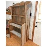 Primitive Shelf 35x21x72" H