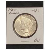 1924 Silver Peace Dollar