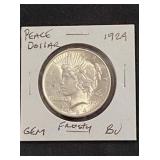 1924 Silver Peace Dollar