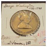 Mount Vernon Commemorative Coin George Washington