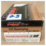 40 rnds 223 Rem 55gr FMJ