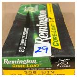 20 rnds 308 WIN 150 gr