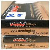 40 rnds 223 Rem 55gr FMJ
