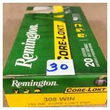 20 rnds 308 WIN 150 gr