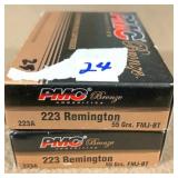 40 rnds 223 Rem 55gr FMJ
