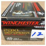 20 rnds Winch. 45 Colt 225 gr  JHP
