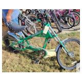 GREEN CHOPPER BIKE