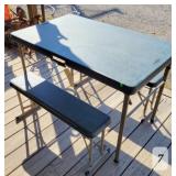 TABLE & BENCH