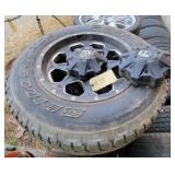 TIRES & RIMS P265/65R18 8 HOLE CHEVY