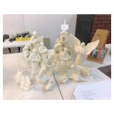 ceramic Nativity scene