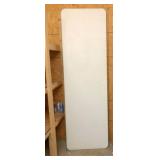 8 ft white plastic top table