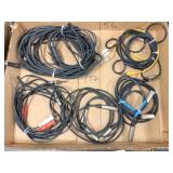 Misc. speaker, guitar & midi cables