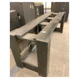 home made wooden piano stand 62 x 20 x 33H