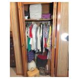 closet contents: women
