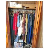 closet contents: women