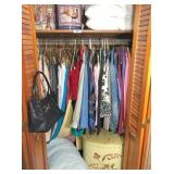 closet contents: women
