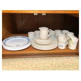 Group of Correlle dishes