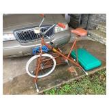 exercise bicycle & exercise step