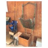 deer stand, fishing pols, bag chair, stadium seat,