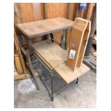 leather vise, stand & bench