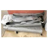 2-large heavy duty plastic tarps