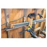 group of furniture clamps