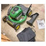 John Deere J530 key start push mower