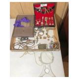Cuff links, watches, belt buckles & jewelry boxes