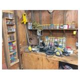 screw, nails, power tools (don