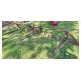 3 pt hitch section harrow frame
