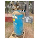 Puma compressor& 25 gal tank-unknown working cond