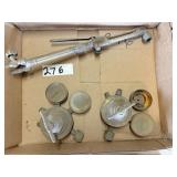Victor torch and 2 old gauge / reg sets