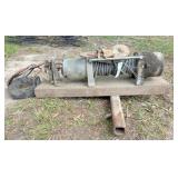 Ramsey winch on receiver mount